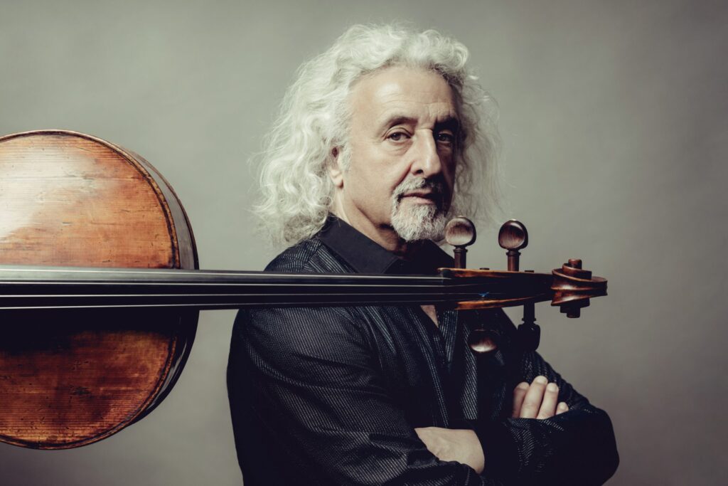 Mischa Maisky med sin cello