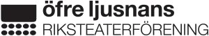 Öfre Ljusnans Riksteaterförenings logotyp